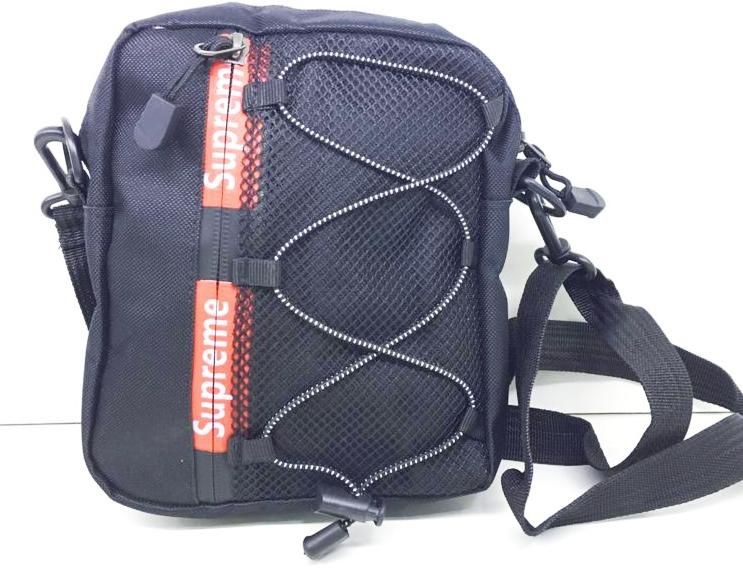 Supreme New S size Waterproof sling Bag (Black)