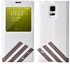 Remax Parkour Series S View Smart Back Housing Leather Case for Samsung Galaxy S5 - White