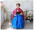 Koolkidzstore Girls Dress Cosplay Costumes Princess Elsa Anna Frozen Cloak 3-8Y (Blue)