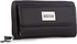 Kenneth Cole Pull Up Zip Around 112518-739 Faux Leather Wallet - Black