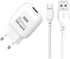 Get XO L37 Wall Charger with Micro USB Cable - White with best offers | Raneen.com