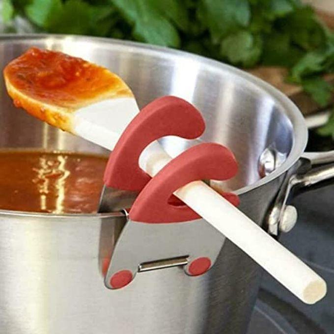 Anti-scalding Spoon Holder Stainless Steel Pot Side 5pcs