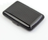 Black Aluminium For Unisex - Card & ID Cases