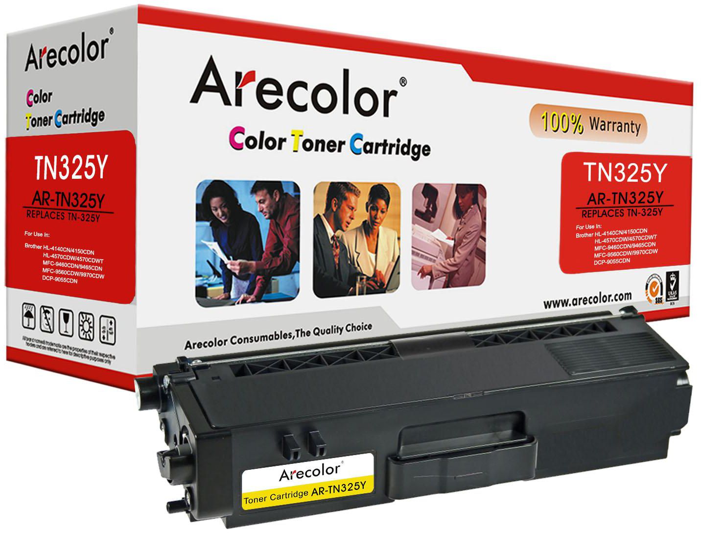 Arecolor AR-TN325Y Yellow Toner Cartridge
