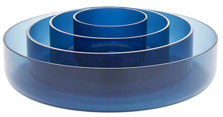 STOCKHOLM 2017 Serving bowl, set of 4, blue