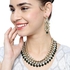 Shining Diva Fashion Gold Plated Jewellery Set for Women (Green)(rrsd7818s)