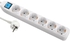 Get Power Strip, with Switch, 6 Ports, 2m Cable - White with best offers | Raneen.com