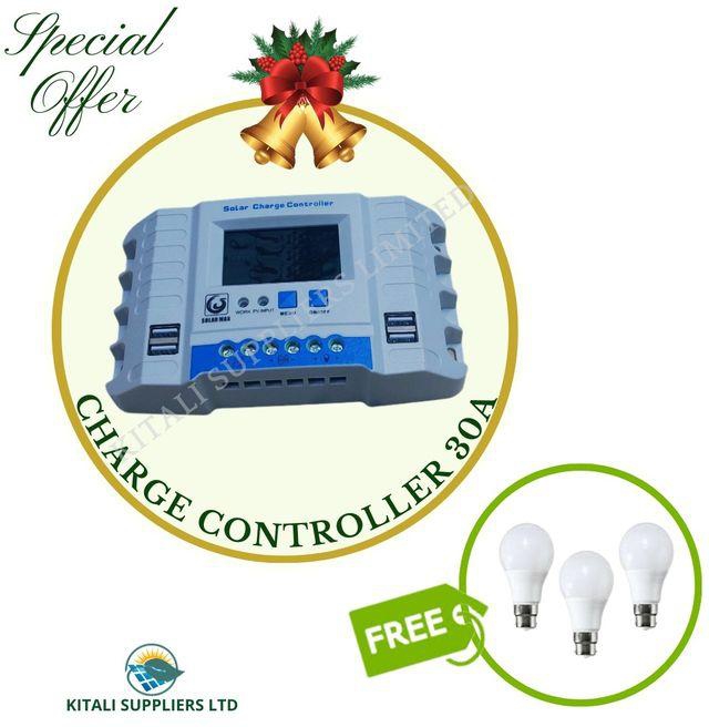 Solarmax Controller 30amp Plus Free Bulbs