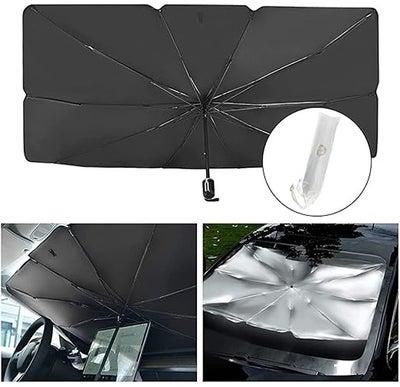 Car Sun Shade For Windshield Foldable Sunshades Umbrella For Car Front Windshield (57'' X 31'')
