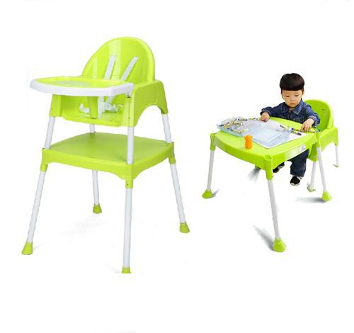 Kids Station Multipurpose Baby High Chair (Green)