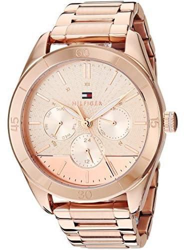 Tommy Hilfiger Women's Rose Gold Stainless Steel Casual Watch - 1781884