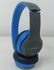 P47 Wireless Bluetooth Headphones - Tf Memory Card Support-Blue