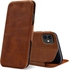Next store Compatible with iPhone 12 Case, Durable Anti-Scratch (Soft Flexible PU Leather) PU Leather Case Cover (Brown)