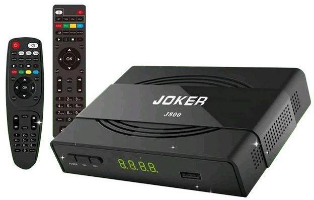 Joker HD Receiver J800 VIP Model 2GRAM+16MFlash - Black