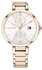 Get Tommy Hilfiger 1782124 Analog Casual Watch For Women, 36 mm, Stainless Steel Band - Gold with best offers | Raneen.com