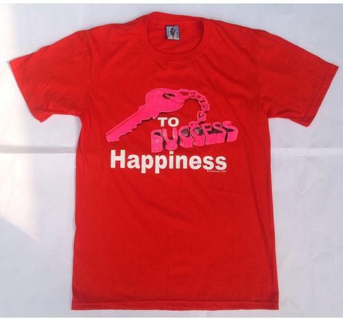 Fashion Polo Shirt (Happiness Key To Success)