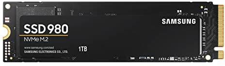 SAMSUNG 980 SSD 1TB M.2 NVMe Interface Internal Solid State Drive with V-NAND Technology for Gaming, Heavy Graphics, Full Power Mode, MZ-V8V1T0B