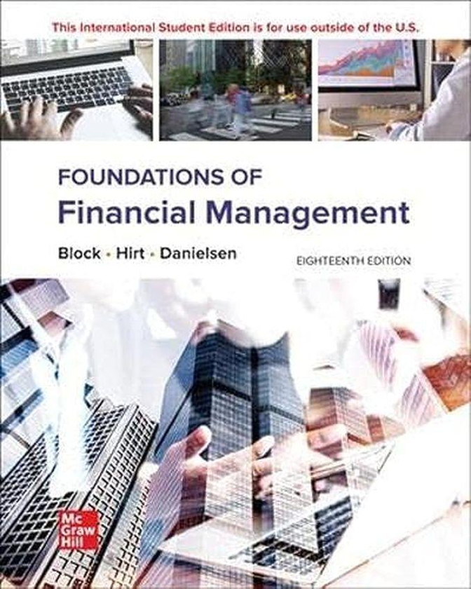 Mcgraw Hill Foundations Of Financial Management - ISE ,Ed. :18