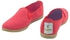 Squadra Canvas Comfortable Loafers For Women - Pink