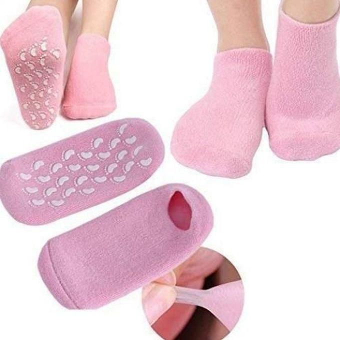 New Soft Spa Gel Socks Moisturizing Socks Dry Foot Moisturizing Treatment Soften Cracked Skin.