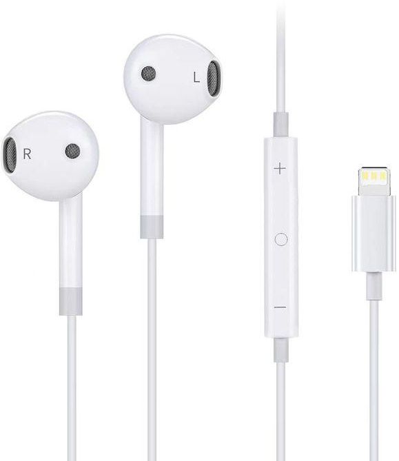 In Ear Headphones For Iphone Lightning Earphones For IPhone 12 11 Pro X XS Max XR 7 8 Plus Bluetooth Headset With Mic