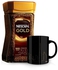 NESCAFE GOLD Premium Coffee Instant Soluble 200g Jar + Free Mug