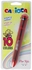 Carioca قلم جاف فلو 10 الوان مختلفة ، جسم القلم احمر ، من كاريوكا 41500