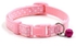Eissely Hot Cute Bell Collar Small Dog Collar Cat Collars Pink
