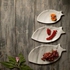 Set Of 3 Fish Marble Plates
