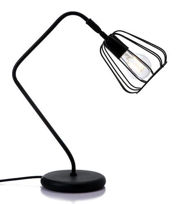 Elaf Fragola Black Desk Lamp