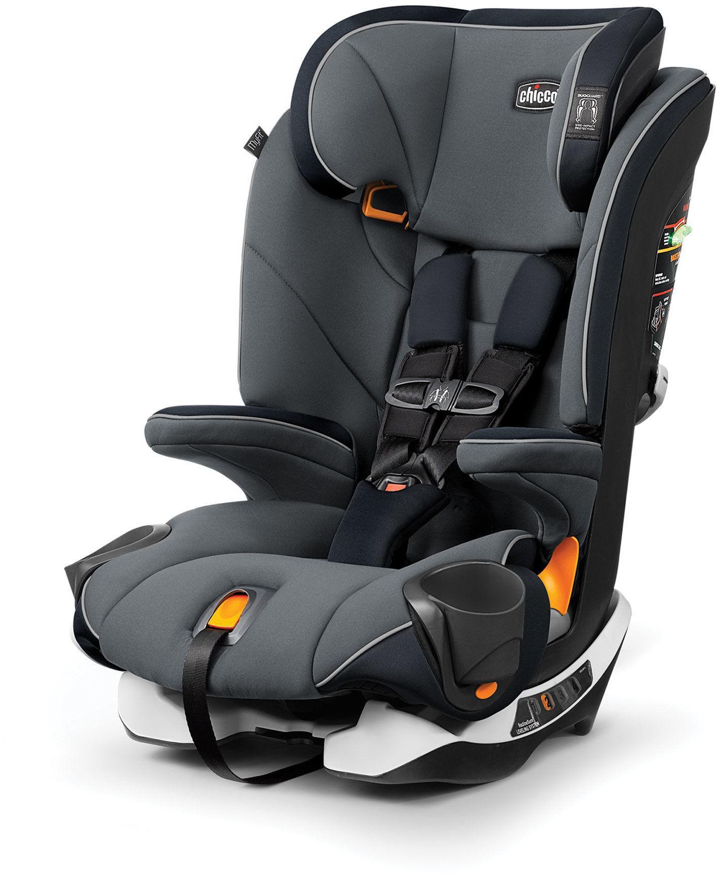Chicco MyFit Harness + Booster Car Seat - Fathom (Black)