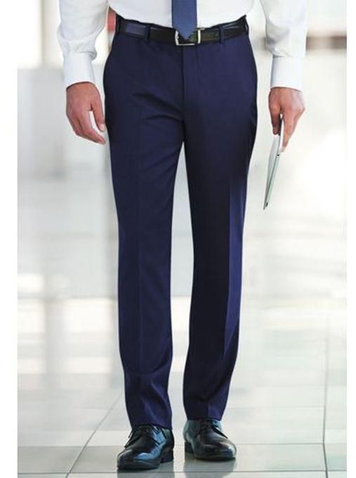 Plain Navy Blue Suit Trouser For Mens Fashion