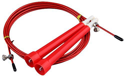 Generic Cable Steel Jump Skipping Jumping Speed Fitness Rope Cross Fit MMA Boxing Red