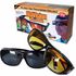 As Seen On Tv Hd Vision Night And Day Vision Wrap Arounds Glass - 2 In 1 Pack
