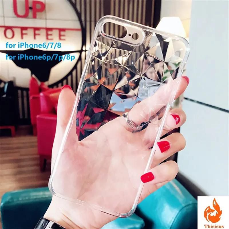 For iPhone 6 6s 7 8 Plus X XR XS Max Soft Phone Cover for iPhone 7 Luxury Transparent Ultra Thin