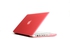 Stylish Translucent Hard Case for Macbook Pro 13 inch ‫(without Retina Display) Red