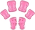 Spartan Knee And Elbow Pads With Wrist Protective Set Pink