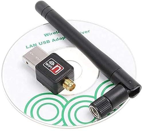 NEWMini 150M USB WiFi Wireless Network Networking Card LAN Adapter with Antenna Computer Accessories