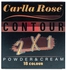 Carlla Rose Cream & Powder Contour Palette - 18 Colors