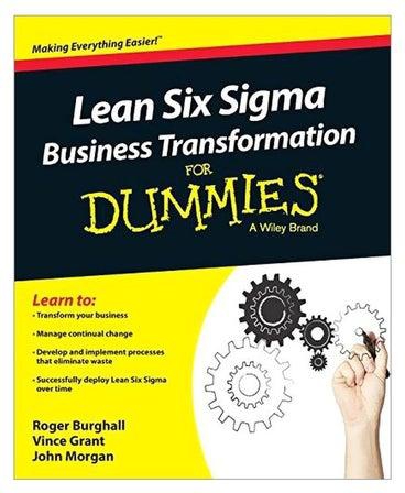 Lean Six Sigma Business Transformation For Dummies Paperback