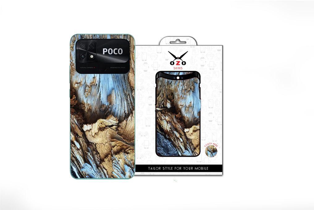 OZO Skins OZO Skins Natural Blue Tree (SE151NBT) For Xiaomi Poco C40