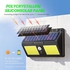 LED Solar Powered Wall Light Waterproof & Motion Sensor