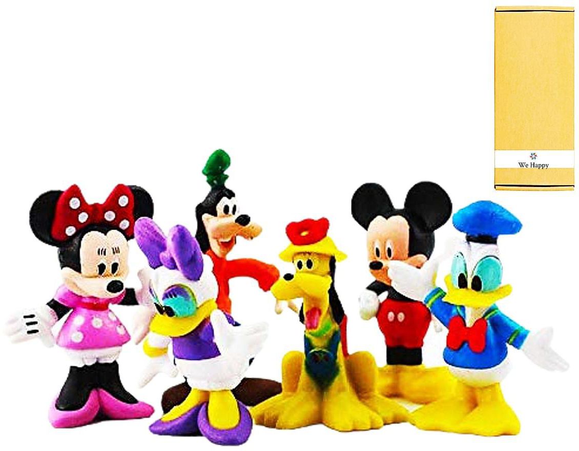 Mouse Action Figure 6-Pieces Collectable Toy Set Collectable Decor | Cake Toppers – R10