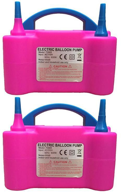 Lsthometrading High Power Two Nozzle AC Inflatable Electric Balloon Pump Air Balloon
