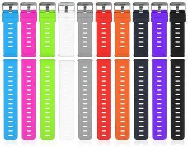 10-Piece Replacement Band Set For 20mm Smart and Traditional Watch Multicolour