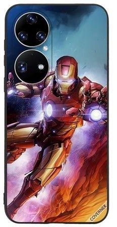Protective Case Cover For Huawei P50 Pro Iron Man