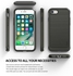 iPhone 7 Case, Flexible TPU Defensive Ringke Onyx Black