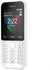 Nokia 222 Dual SIM - Keypad, 2.4 Inch LCD Display, 2 Megapixel Camera, White
