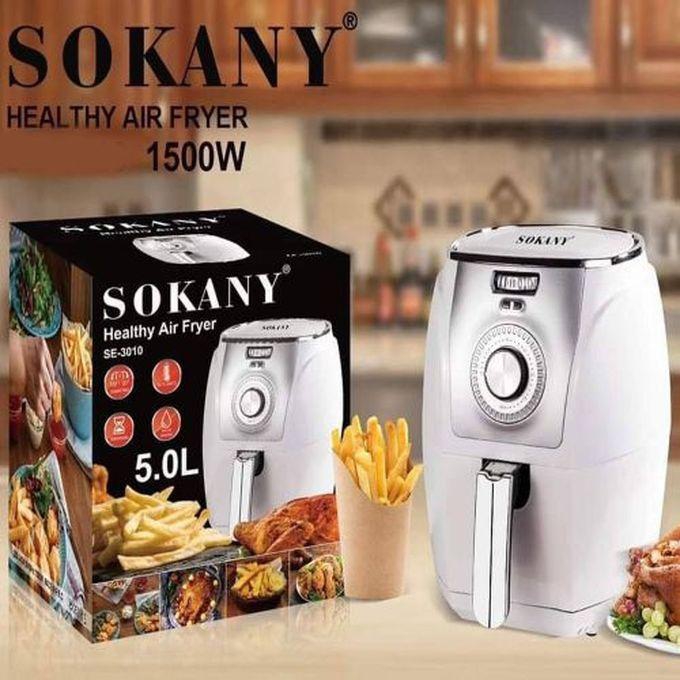 Sokany Healthy Air Fryer - 5.0L - White