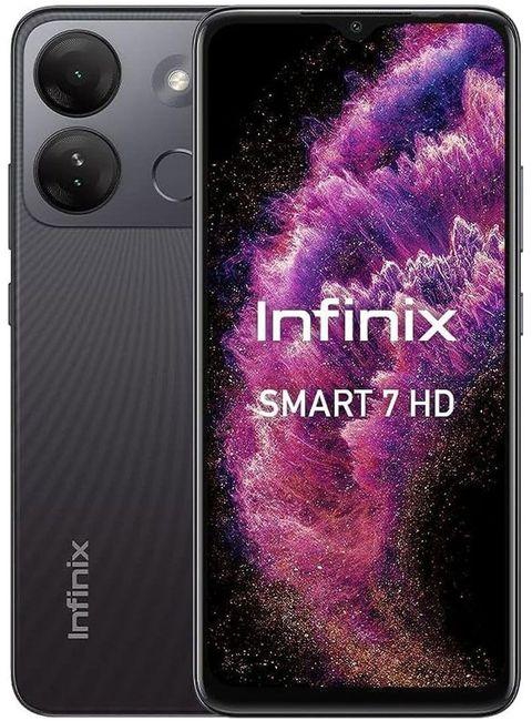 Infinix انفنيكس سمارت 7 HD - رامات 2 جيجا - 64 جيجا بايت - أسود